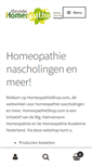 Mobile Screenshot of homeopathieshop.com